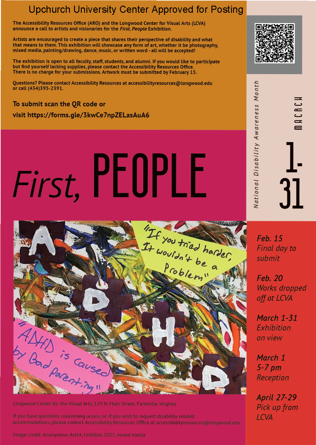 First, People flyer