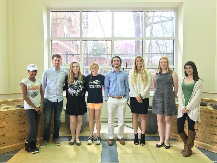 The 2017 Student Award and Scholarship winners in Biological and Environmental Sciences
