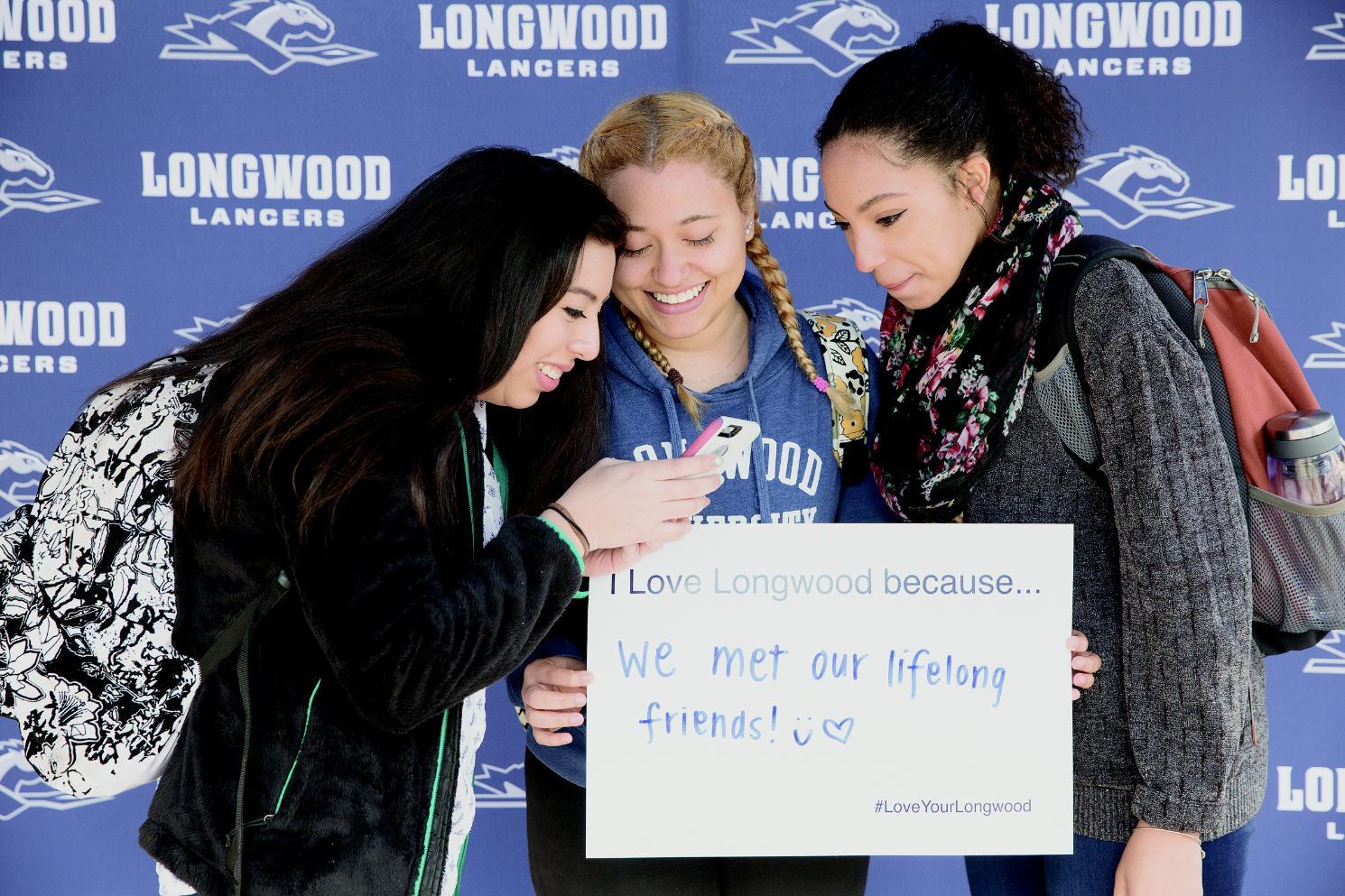 Social media helps spread the message on Love Your Longwood day.