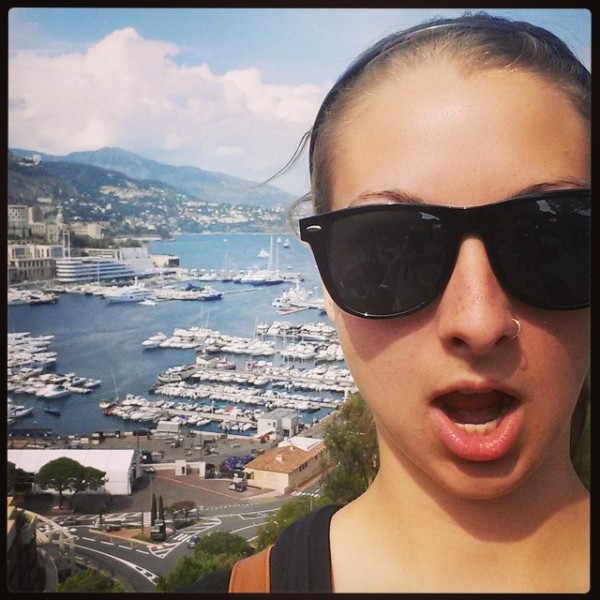 Mackenzie Carlson Principality of Monaco, Côte d’Azur Selfie