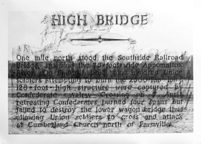 High Bridge inscribed landscape