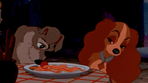 Lady and the Tramp GIF: Meatball