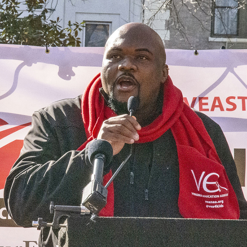 Dr. James Fedderman ’98 is the first African-American male to be elected president of the Virginia Education Association.