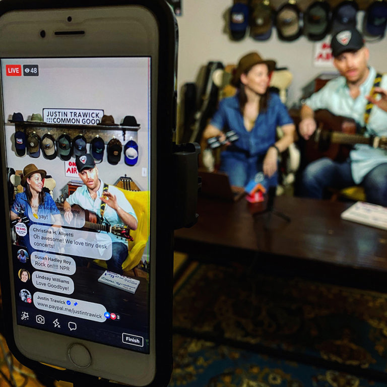 CNN, Reuters, the Washington Post and Washingtonian Magazine featured the show, one of the earliest developed by professional musicians in the face of the pandemic. Each show attracts thousands of viewers and helps pay the bills via contributions to a virtual tip jar.