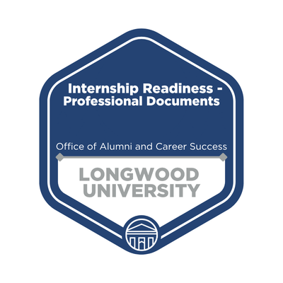 Sample Internship Readiness Badge
