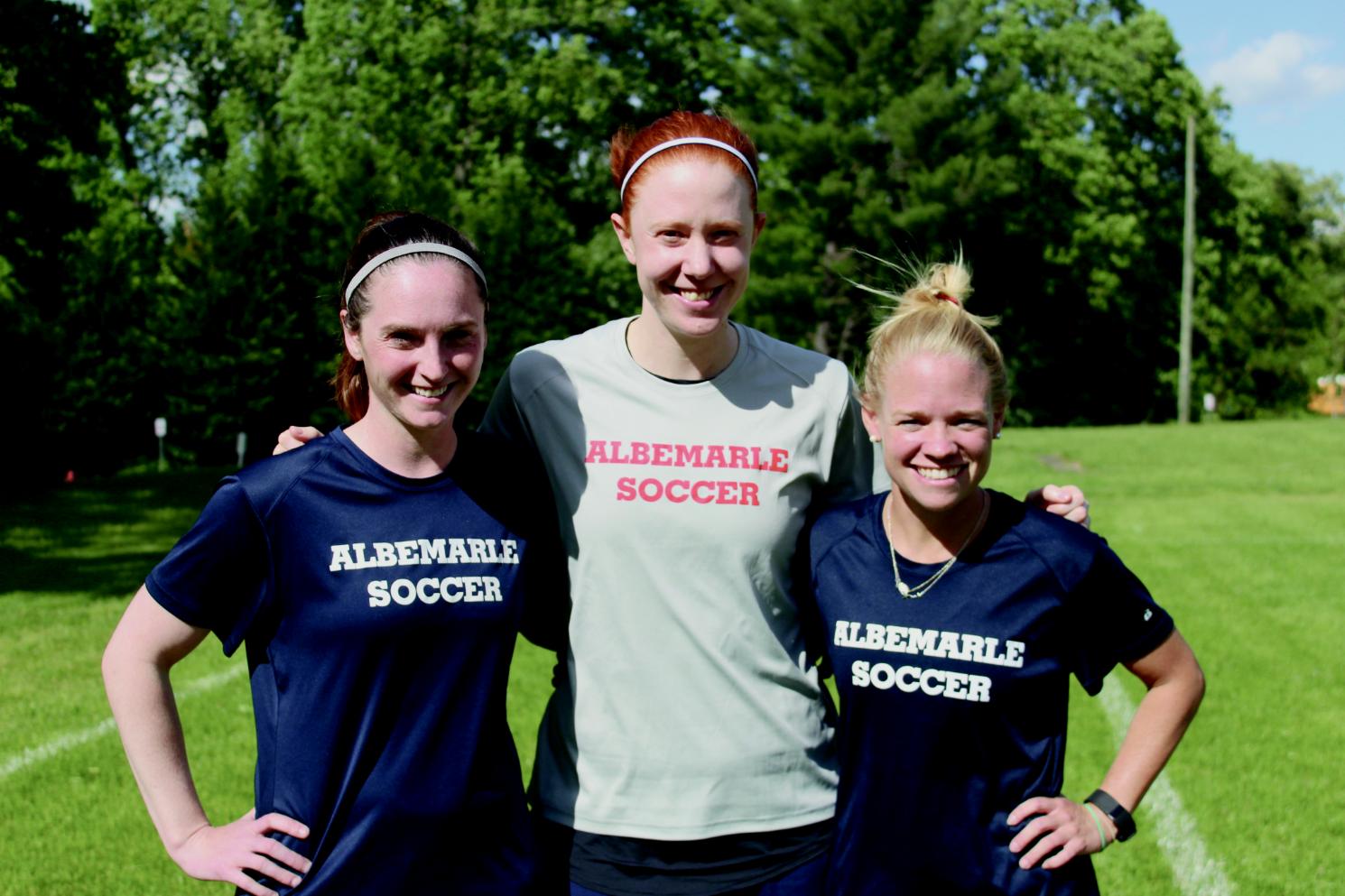 Katie Devlin Carpenter ’12, Anne Whitmore ’08 and Amy Sherrill ’08