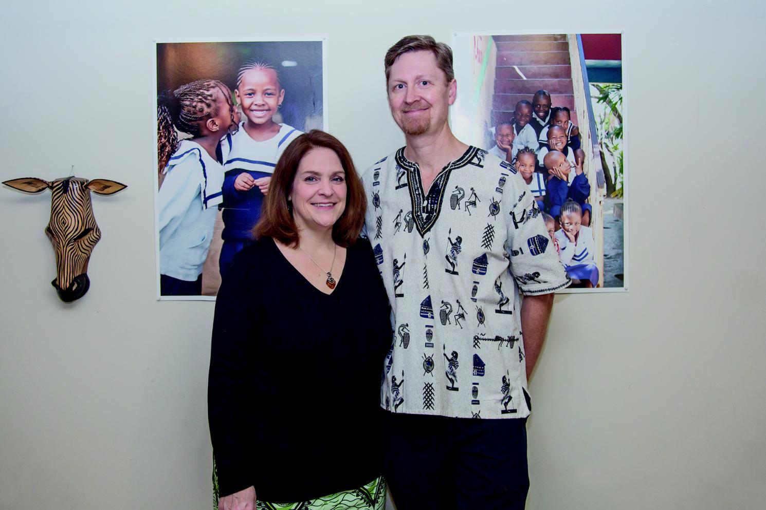 Robert Turner ’86 and his wife, Carol Turner
