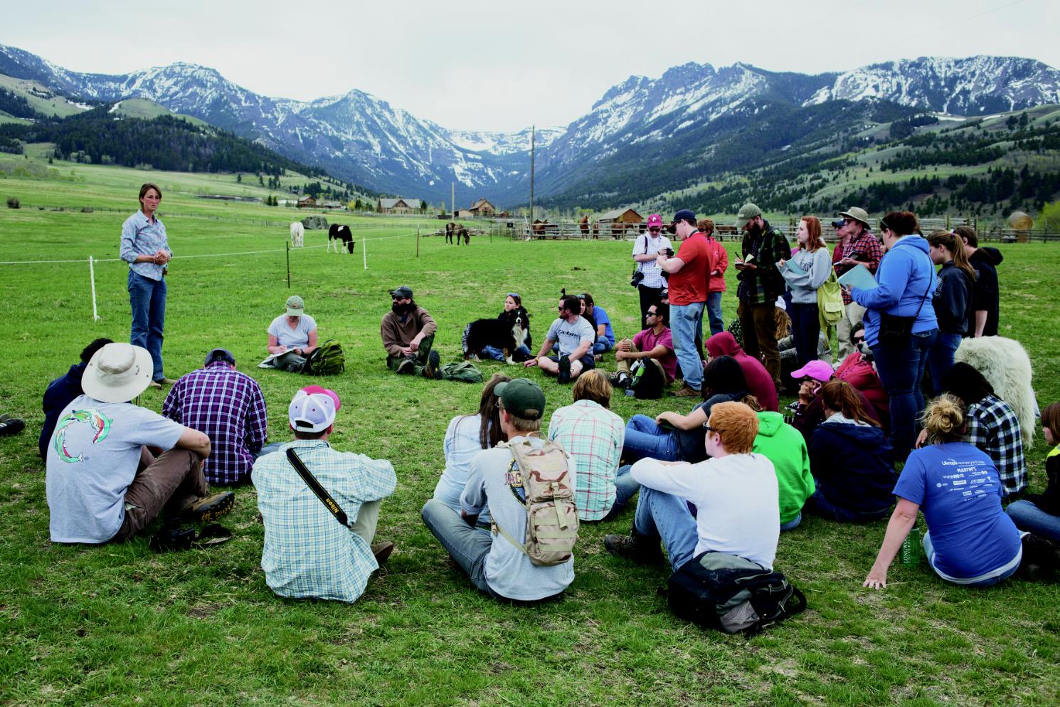 Future Brock Experiences could take place in other national parks like Yellowstone (pictured here) but also in a variety of settings ranging from wilderness to urban areas.