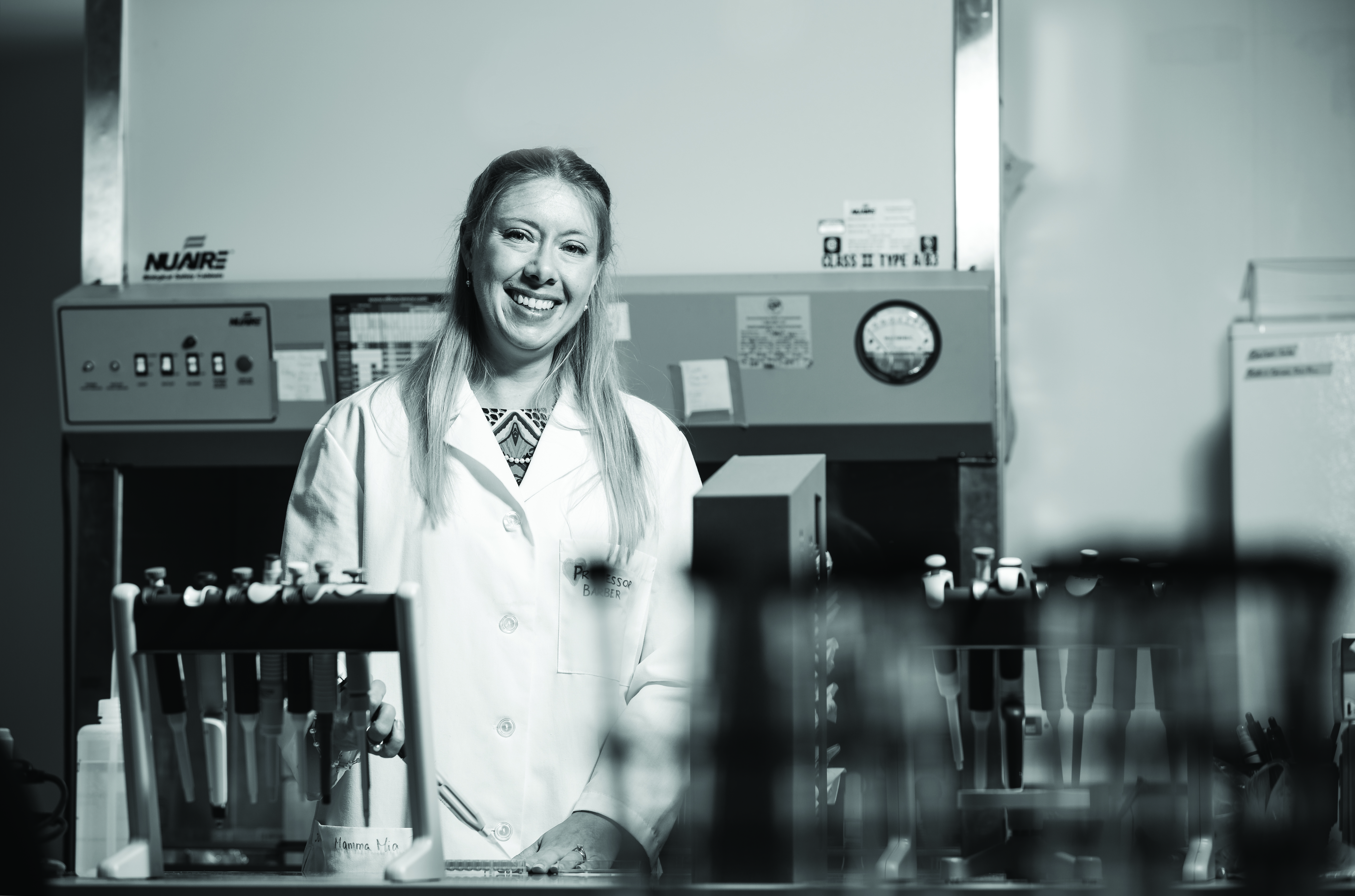 Dr. Amorette Barber, a biology faculty member.