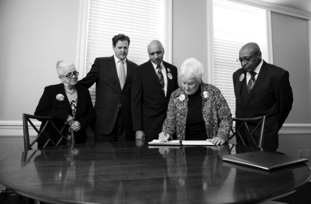Scholarship signing