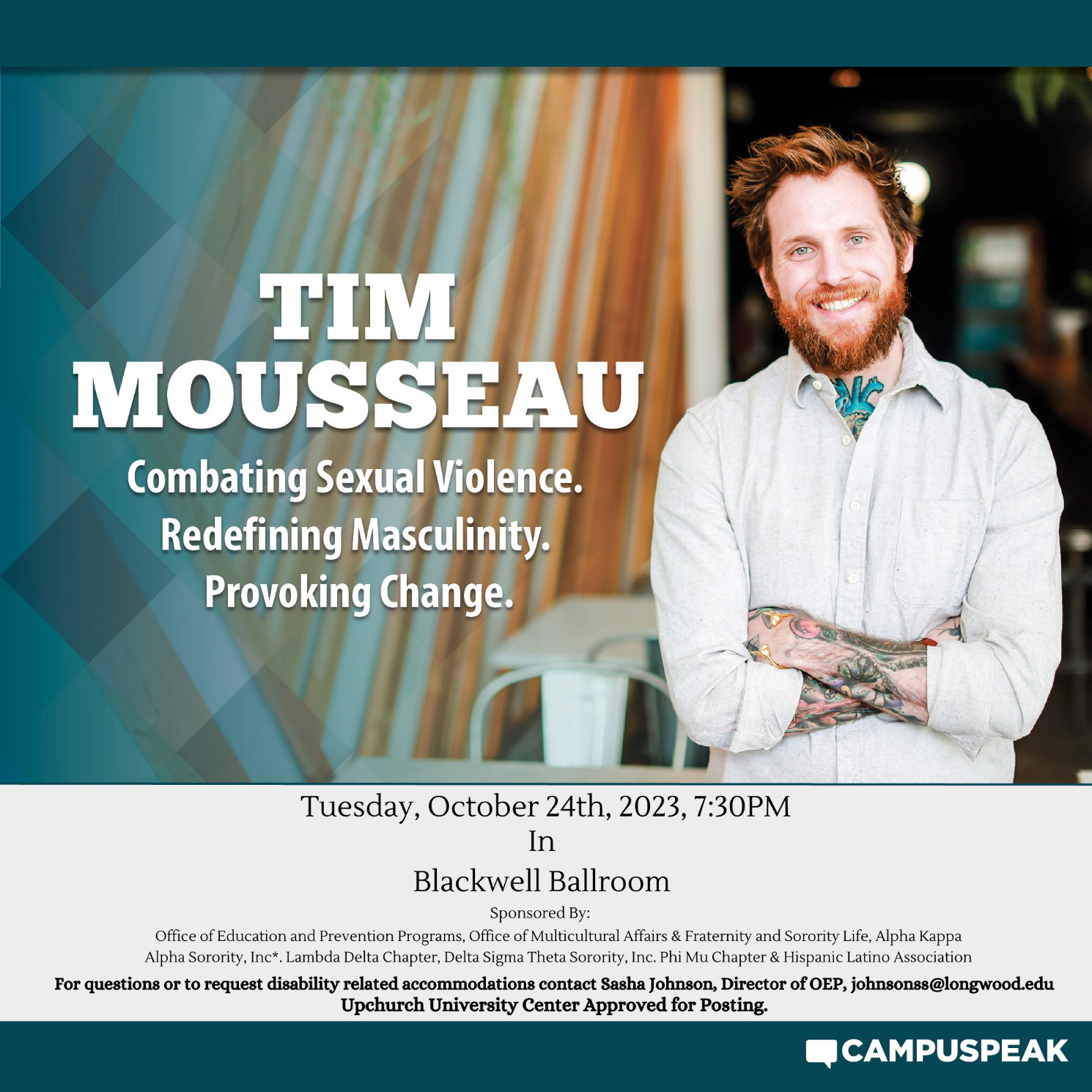 Speaker Tim Mousseau