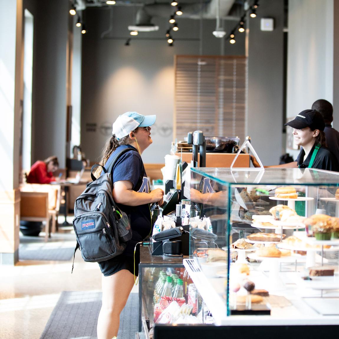 Sometimes, all you need is a latte. Thankfully the Starbucks in Upchurch University Center is ready for you whenever you need that midday pick-me-up.