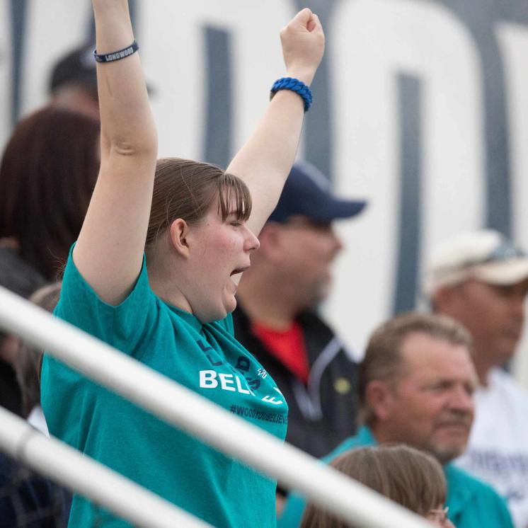 An enthusiastic crowd was on hand to cheer the Lancer’s softball team to an 11-6 victory over UVA. It was one of 37 wins in the team’s journey to winning the Big South championship for the fifth time in seven seasons.