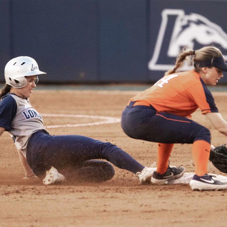 An enthusiastic crowd was on hand to cheer the Lancer’s softball team to an 11-6 victory over UVA. It was one of 37 wins in the team’s journey to winning the Big South championship for the fifth time in seven seasons.