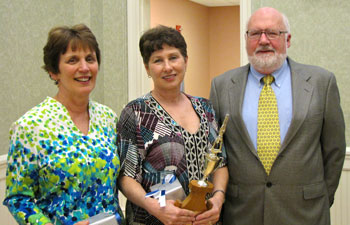 Dr. Gayle Daly, Dr. Ruth Budd and Dr. John Reynolds
