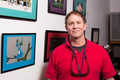 Tuck Tucker brings valuable experience to the new graphic and animation design major