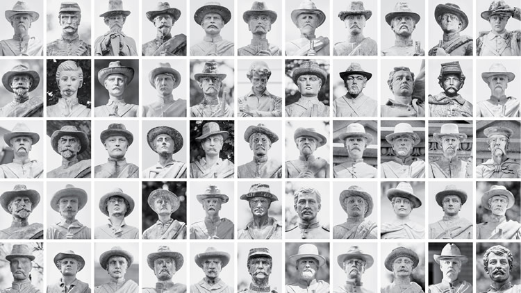 Photography professor Michael Mergen captured nearly every Civil War monument in Virginia that depicted a soldier.