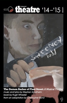 Sweeney Todd Program Cover Image courtesy of Design Lab 2014