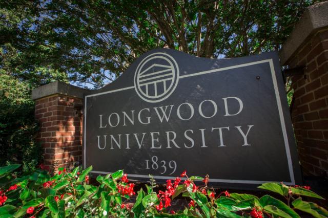 Longwood University sign