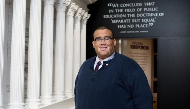 Cameron Patterson ’10, executive director of the Moton Museum