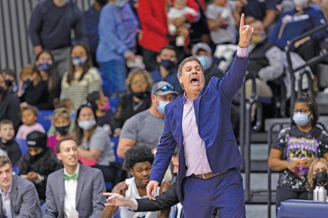 Head men’s coach Griff Aldrich