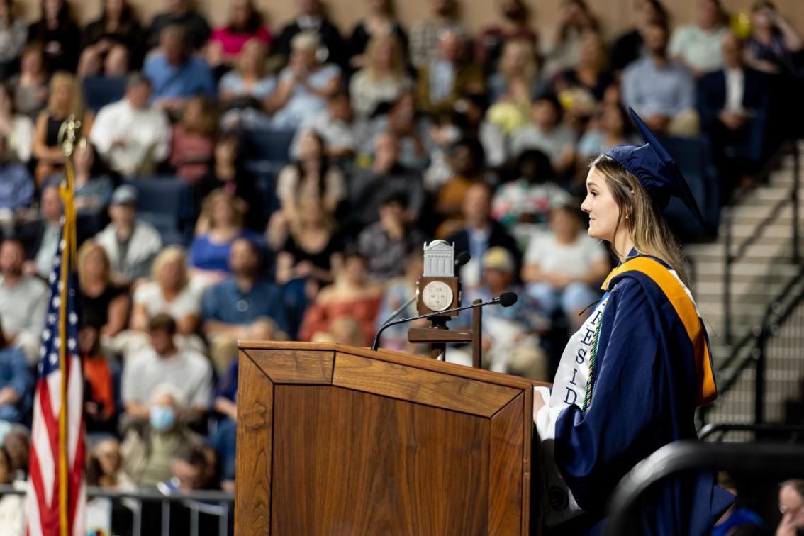 Class of 2024 President Gabrielle Sehlhorst ’24