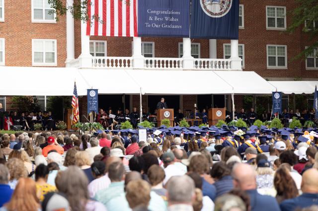 President W. Taylor Reveley, IV delivers his remarks