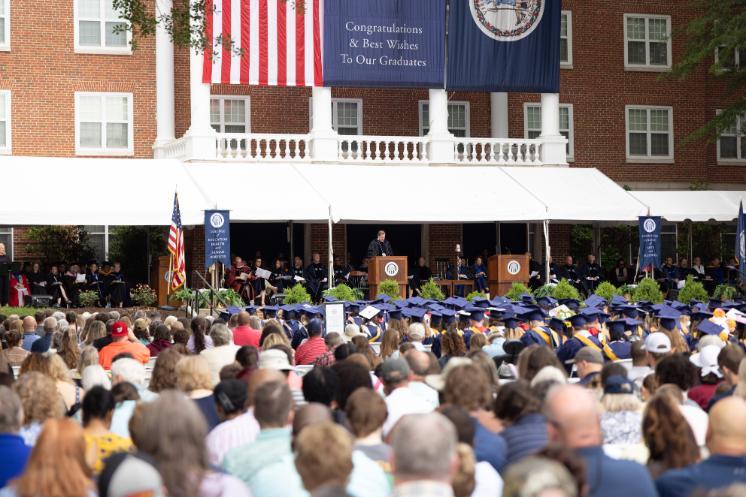 President W. Taylor Reveley, IV delivers his remarks