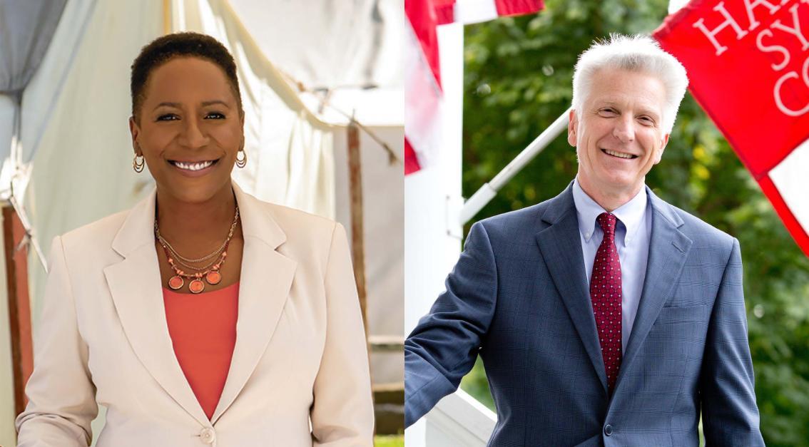 Christy S. Coleman and Dr. Larry Stimpert