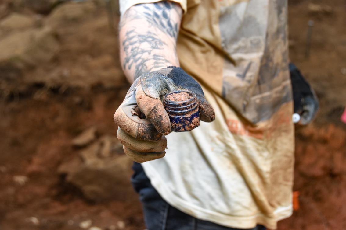 From nail to bottles, jewelry and more unique finds, the items unearthed by Longwood students at Red Hill help tell the stories of what life was like for enslaved people on the plantation.