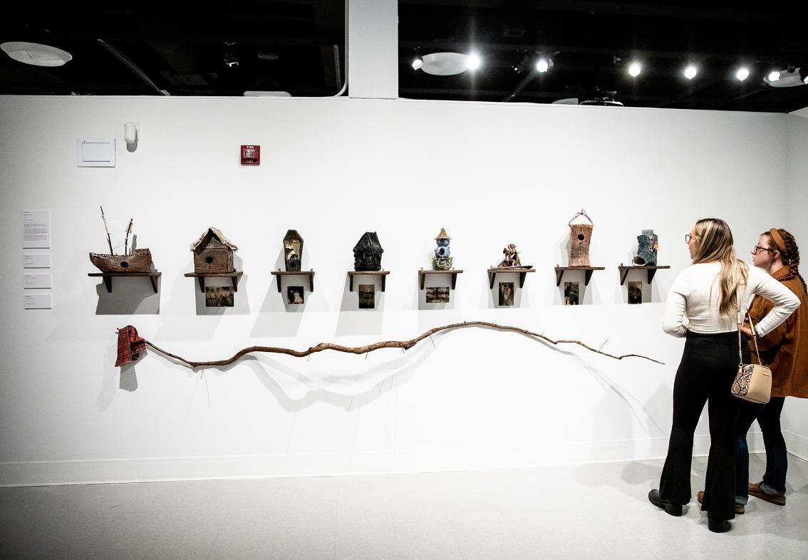 Point of Departure exhibit at the LCVA