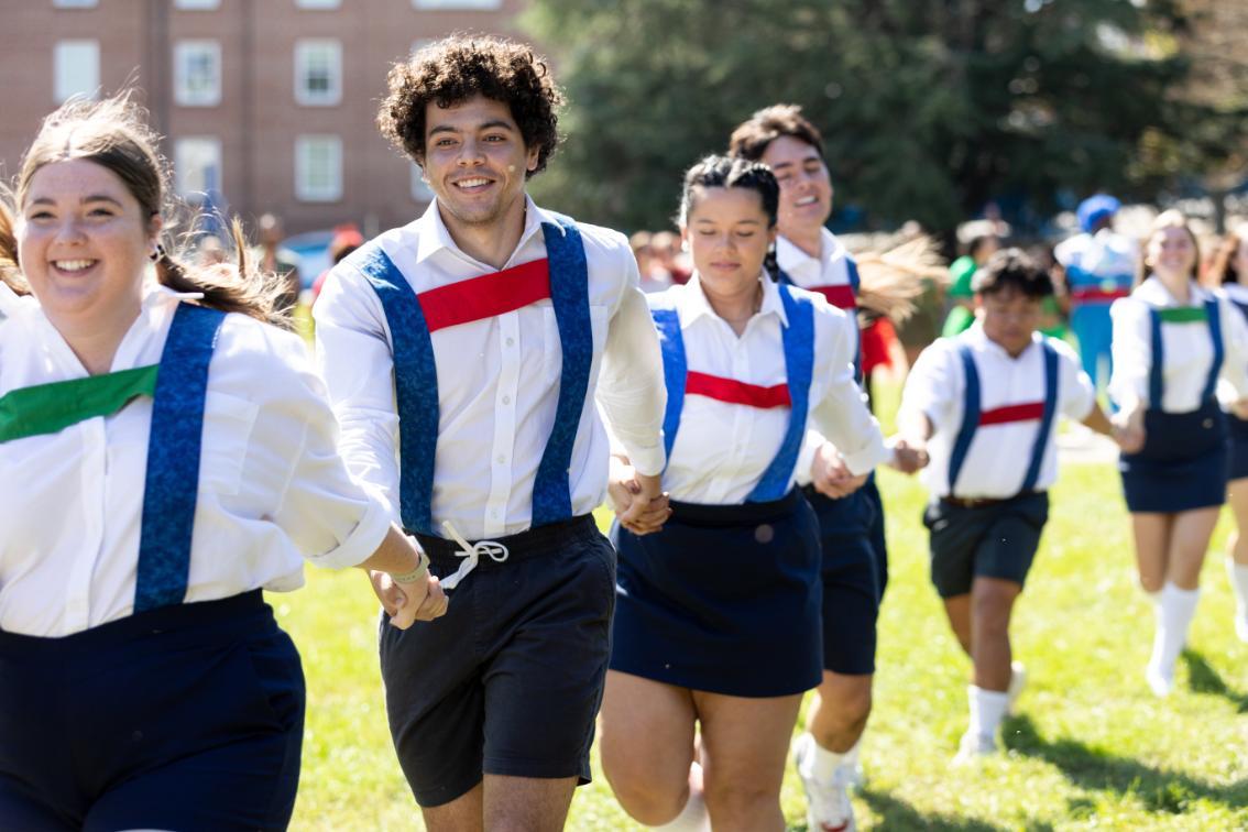 Mortar Board's signature event is planning Oktoberfest, which occurs the first Saturday in October.