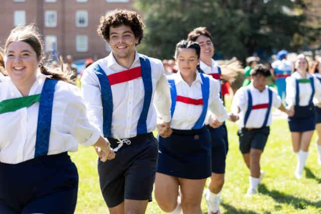 Mortar Board's signature event is planning Oktoberfest, which occurs the first Saturday in October.