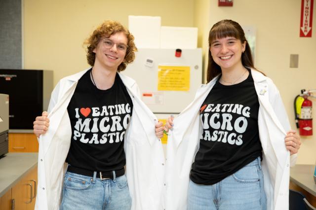 Jay Geeslin ’27 and Emma Snead ’27