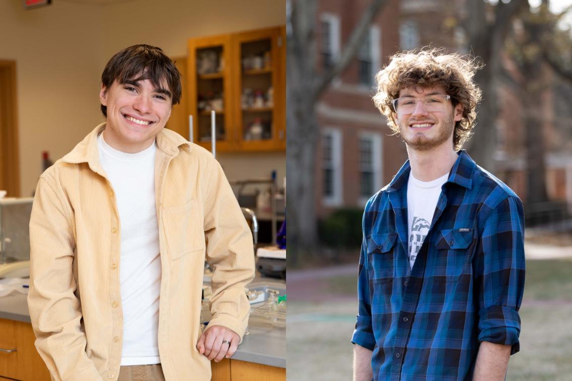 Quinn Kukk ‘27 and Ryan Urban ‘26