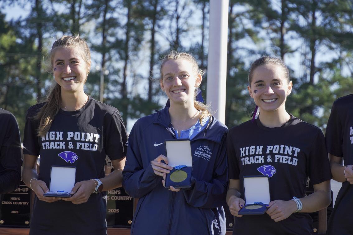 Farley achieved a school-record third-place finish at the 2025 Big South Championships and was named to the Big South all-conference team.