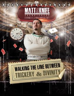 Illusionist, Comedian, and Mentalist Matt the Knife