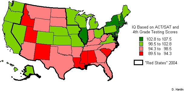 Red State Characteristic Maps